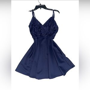 royal blue francescas mini dress blue rain